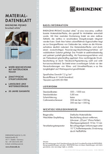 RHEINZINK-PRISMO brushed white+ RHEINZINK-PRISMO brushed white+